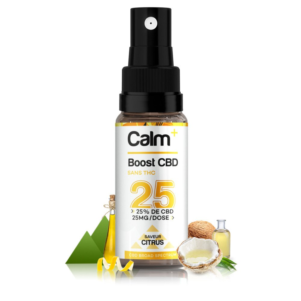  Spray Boost CBD 25% Calm+  