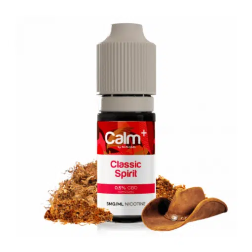  Calm+ Classic-Spirit 5,10 ou 20mg de Nicotine