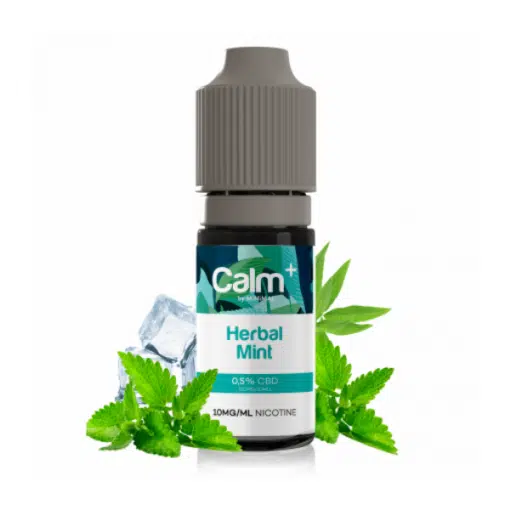  Calm+ Herbal Mint 5,10 ou 20mg de Nicotine