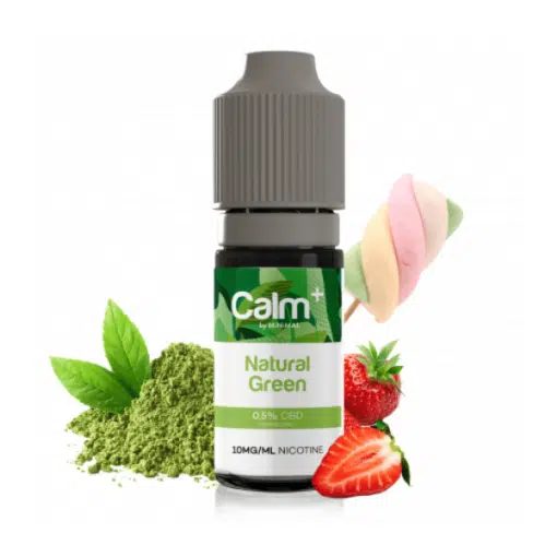  Calm+ Natural Green 5,10 ou 20mg de Nicotine