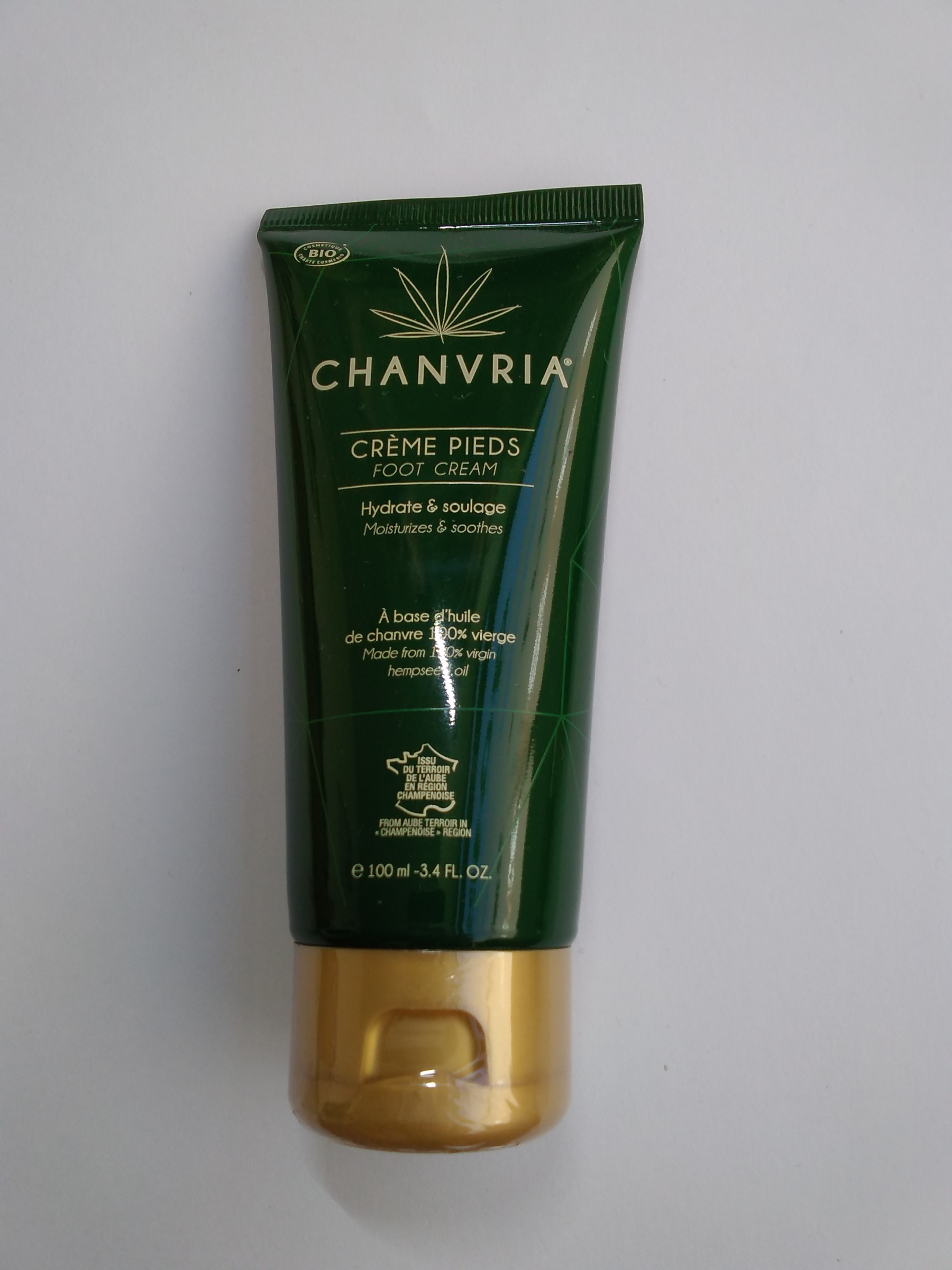  Crème Pieds BIO CHANVRIA