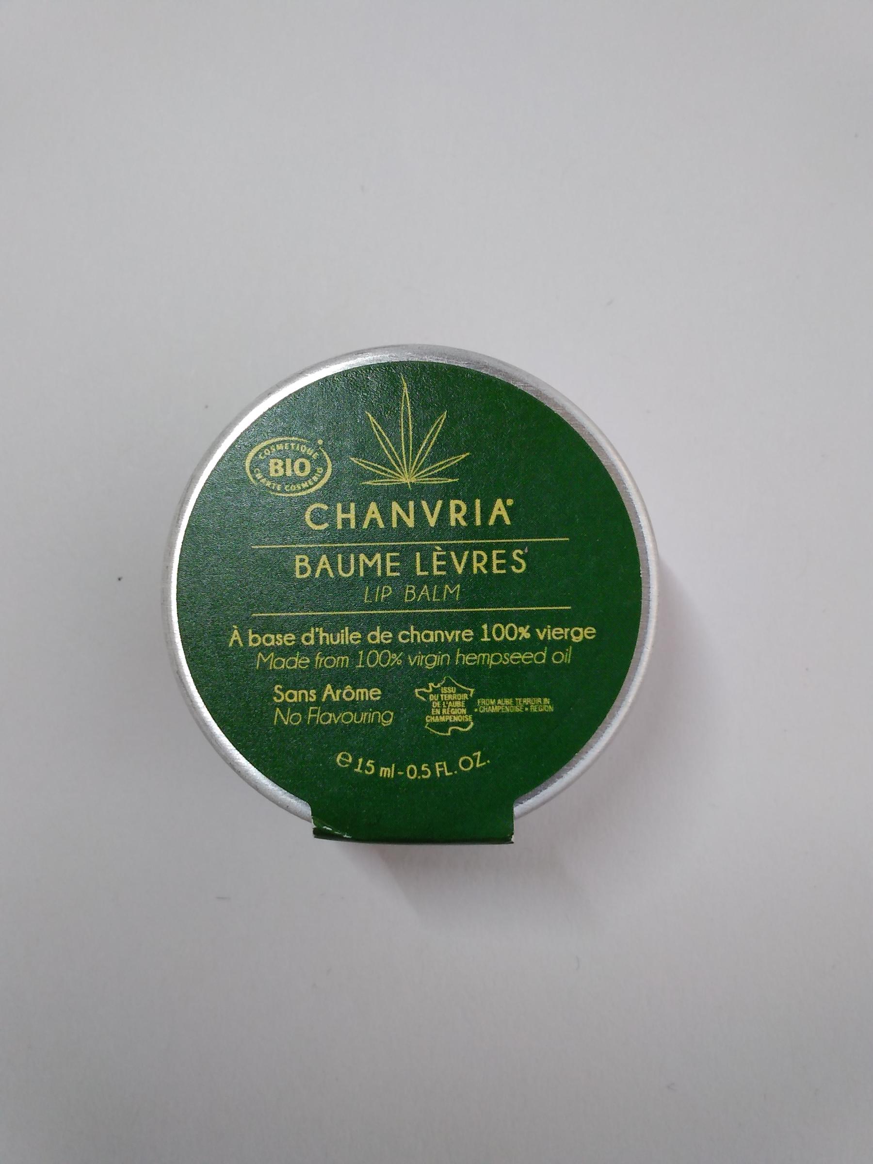  Baume Lèvres BIO CHANVRIA